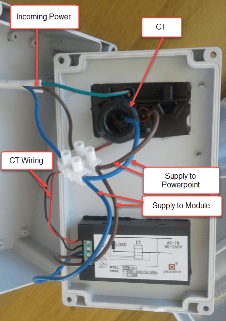 Power Monitor Internal Wiring That, Power Point Wiring